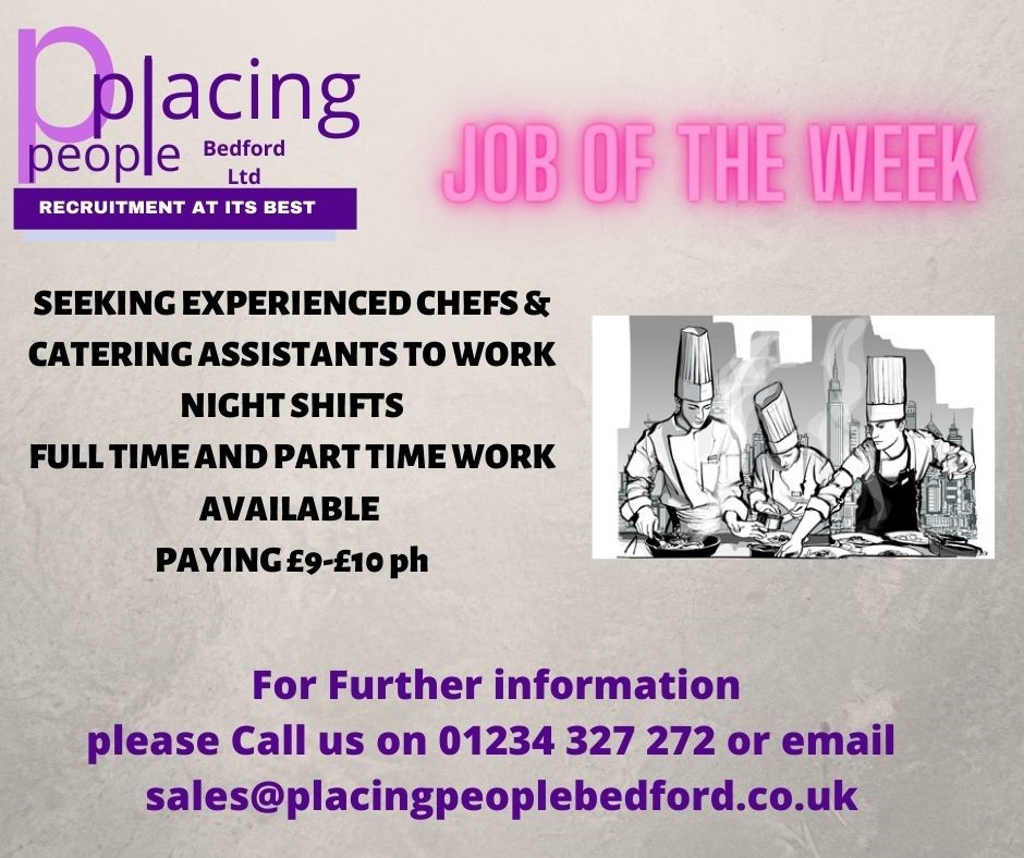 Bedford, Bedfordshire Full time, Permanent (25)